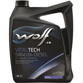   Wolf Oil VITALTECH 5W-40 B4 DIESEL 4л