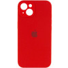 Borofone Silicone Full Case AA Camera Protect for Apple iPhone 13 Red (FullAAi13-11) - зображення 1