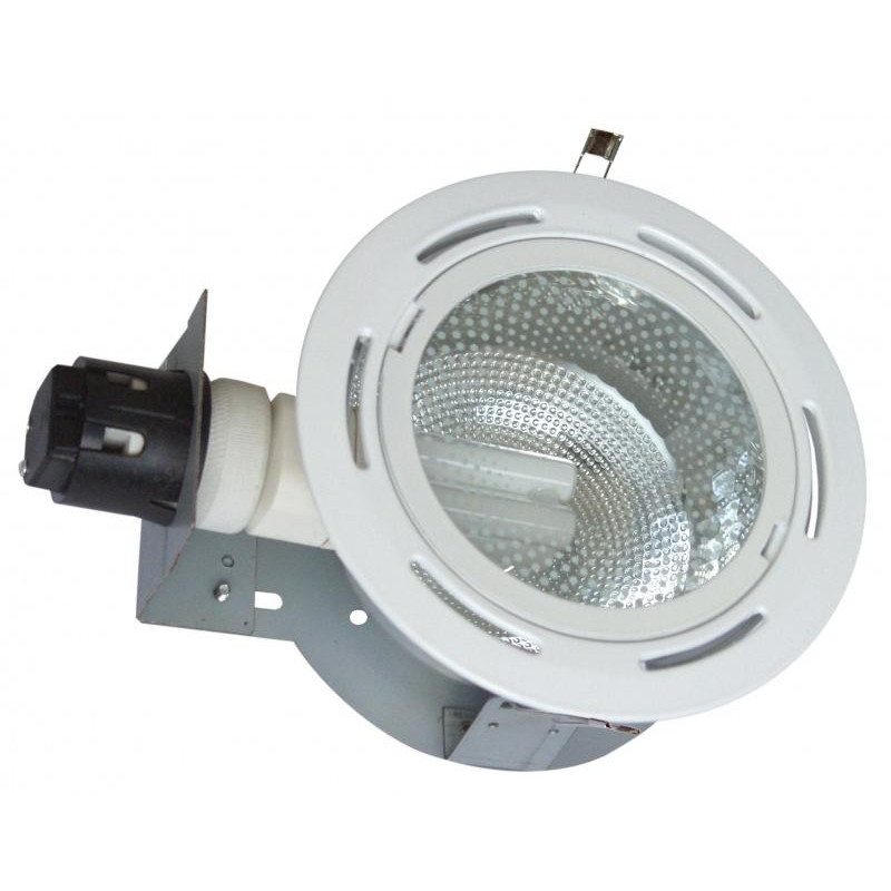 Brille Світильник Downlight стельовий врізний DL-07W E27 WH (166025) - зображення 1