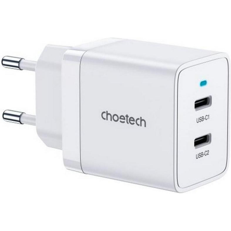 Choetech 40W Wall Charger White (Q5006) - зображення 1