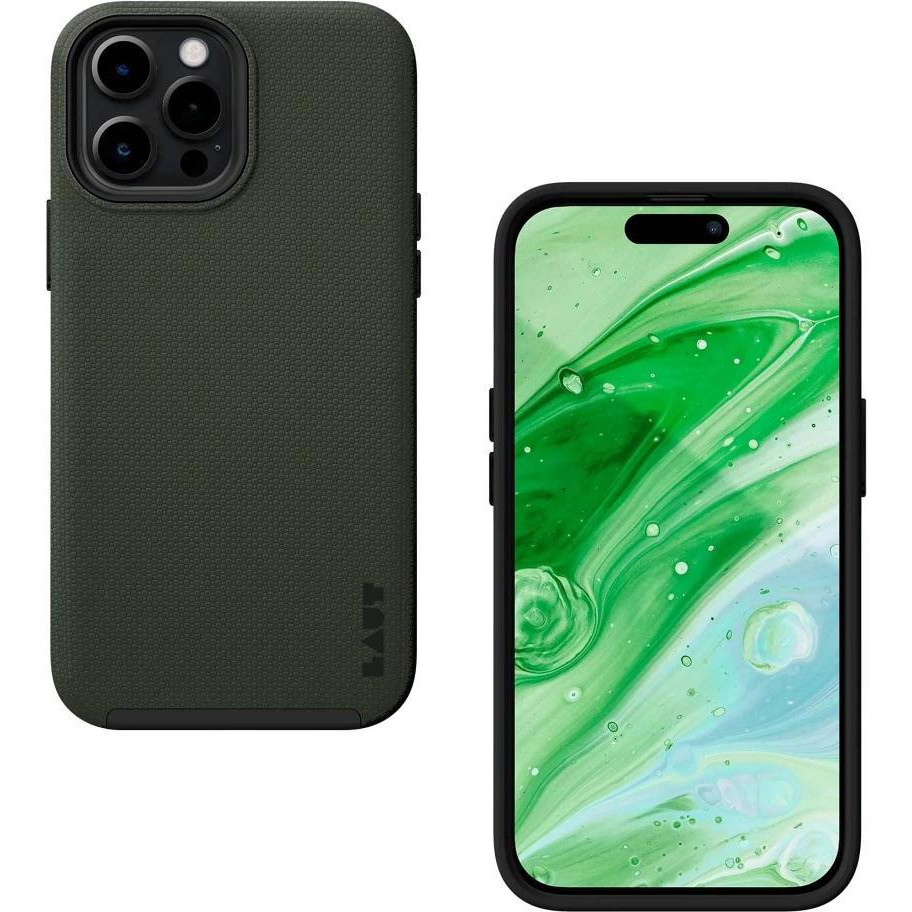 LAUT SHIELD for iPhone 14 Pro Olive (L_IP22B_SH_GN) - зображення 1