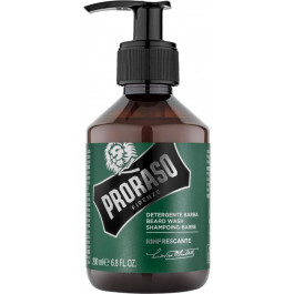   Proraso Шампунь для бороды  Refreshing Beard shampoo 200 мл (8004395007530)