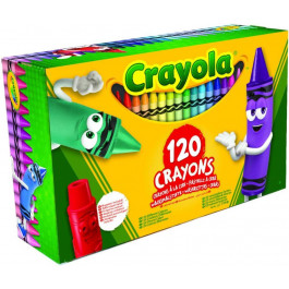   Crayola Набір  воскової крейди, 120 шт. зі стругачкою (52-6920)