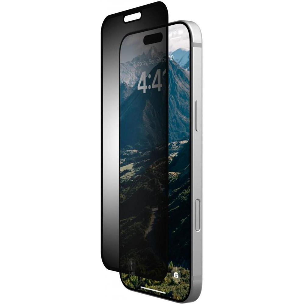 URBAN ARMOR GEAR Захисна плівка  for Apple iPhone 16 Pro Max - Removable Privacy Glass Tint (14436911NA) - зображення 1