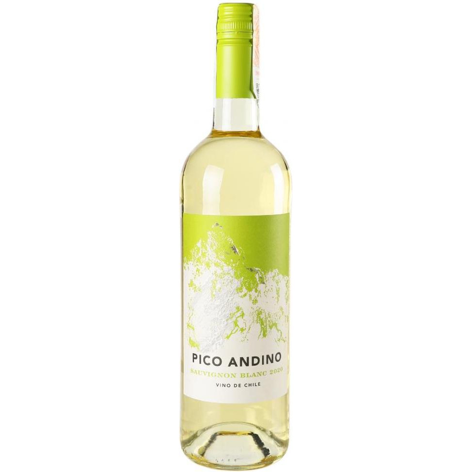 Pico Andino Вино  Sauvignon Blanc White, 0,75 л (7804664410112) - зображення 1