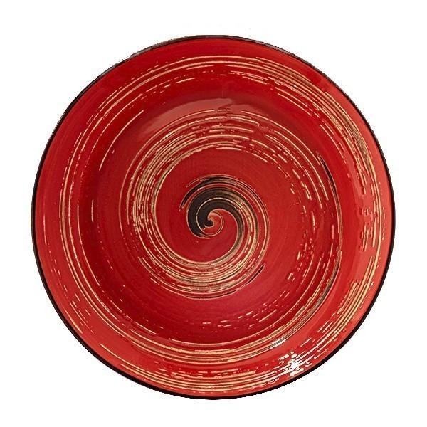 Wilmax Тарелка десертная  Spiral Red WL-669212 / A (20,5см) - зображення 1