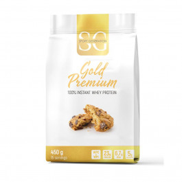   Sport Generation Gold Premium 100% Instant Whey Protein 450 g /15 servings/ Cookie Milk Chocolate