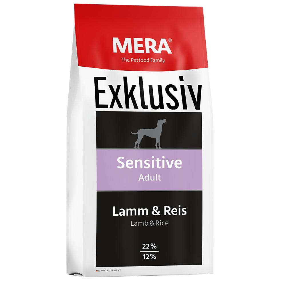 Mera Exklusiv Sensitive Adult Lamb & Rice 15 кг 4025877726552 - зображення 1