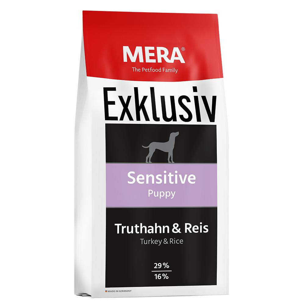 Mera Exklusiv Sensitive Puppy Turkey & Rice 15 кг 4025877723551 - зображення 1