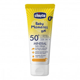   Chicco Крем сонцезахисний мінеральний Baby Moments SUN, SPF 50+, 75 мл 11259.00