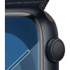 Apple Watch Series 9 GPS + Cellular 45mm Midnight Aluminum Case w. Midnight Sport Band - S/M (MRMC3) - зображення 3