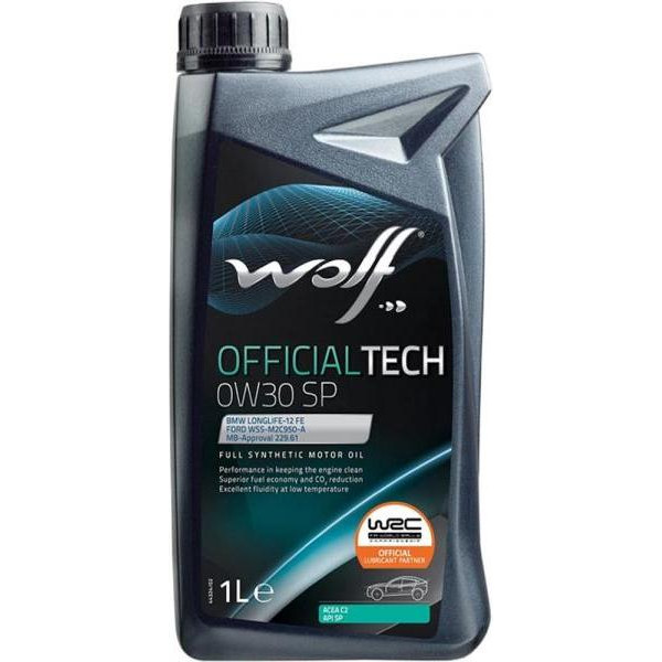 Wolf Oil OfficialTech 0W-30 SP 1л - зображення 1