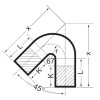 DUKER Коліно  SML 135, 100 мм (662774) - зображення 1