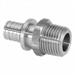   Rehau Переходник Rautherm S с наружной резьбой 17-R 1/2 "-L15 (258817002)