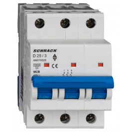   Schrack Technik AM019325 10кА 25А 3P х-ка D (AM019325--)