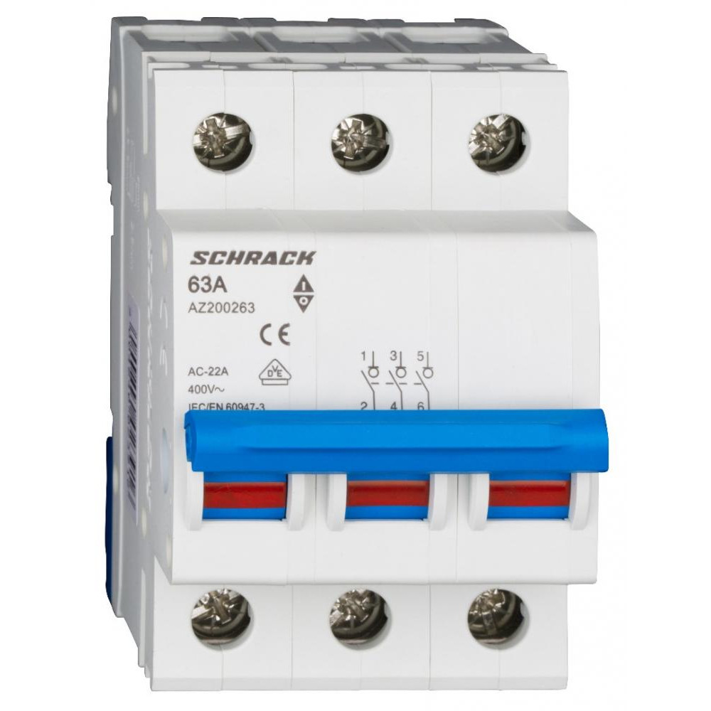 Schrack Technik 63А 3P (AZ200263--) - зображення 1