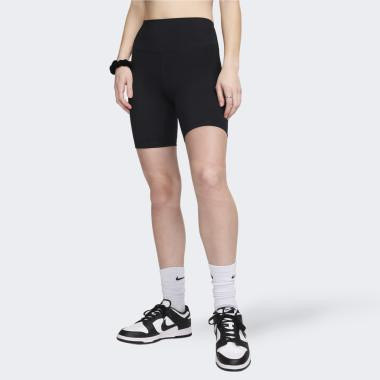 Nike Чорні жіночі шорти  W NK DF ONE HR 8IN SHORT FN3206-010 - зображення 1