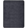 Comma Leather Case with Pen Holder Series for iPad Pro 12.9 4Gen 2020 Black - зображення 1