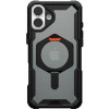 URBAN ARMOR GEAR iPhone 16 Plus, Plasma XTE MagSafe, Black/Orange (114473114097) - зображення 1