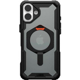   URBAN ARMOR GEAR iPhone 16 Plus, Plasma XTE MagSafe, Black/Orange (114473114097)