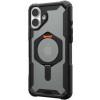 URBAN ARMOR GEAR iPhone 16 Plus, Plasma XTE MagSafe, Black/Orange (114473114097) - зображення 4