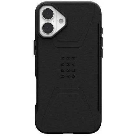 URBAN ARMOR GEAR iPhone 16 Plus, Civilian Magsafe, Black (114443114040) - зображення 1