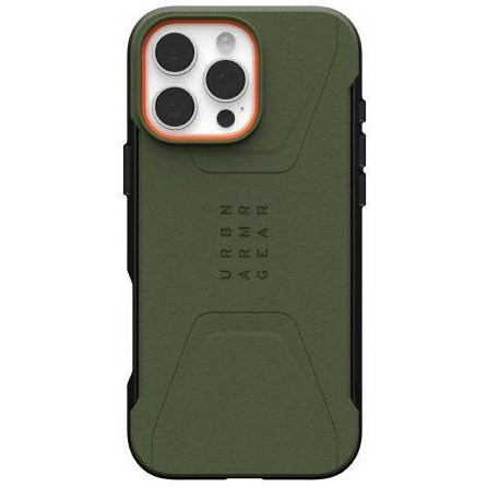 URBAN ARMOR GEAR iPhone 16 Pro Max, Civilian Magsafe, Olive Drab (114445117272) - зображення 1