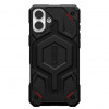 URBAN ARMOR GEAR iPhone 16 Plus, Monarch Pro Magsafe, Kevlar Black (114455113940) - зображення 1