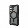 URBAN ARMOR GEAR iPhone 16, Plasma XTE MagSafe, Black/Orange (114476114097) - зображення 4