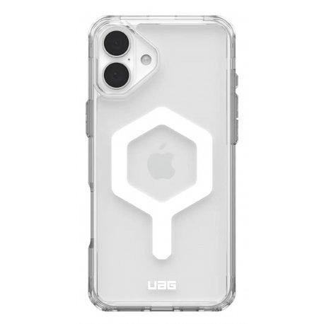 URBAN ARMOR GEAR iPhone 16 Plus, Plyo Magsafe, Ice/White (114479114341) - зображення 1