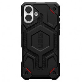   URBAN ARMOR GEAR iPhone 16, Monarch Pro Magsafe, Kevlar Black (114458113940)