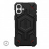 URBAN ARMOR GEAR iPhone 16, Monarch Pro Magsafe, Kevlar Black (114458113940) - зображення 2