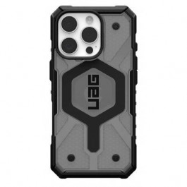   URBAN ARMOR GEAR iPhone 16 Pro, Pathfinder Clear Magsafe, Ash (114464113131)