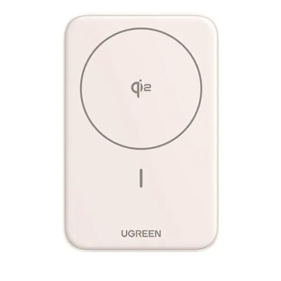 UGREEN 10000mAh 30W QI2 Beige (35925) - зображення 1