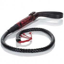   California Exotic Novelties Scandal Bull Whip, черно-красная (0716770082633)