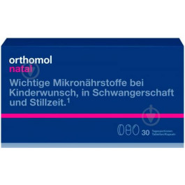   Orthomol Ортомол Natal таблетки + капсули + пробіотик, курс 30 днів