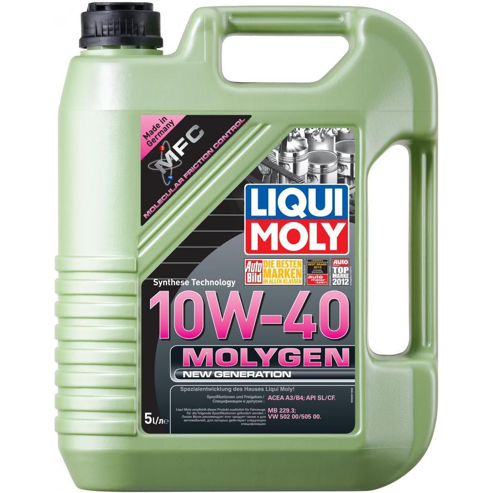 Liqui Moly MOLYGEN New Generation 10W-40 5л 9951 - зображення 1