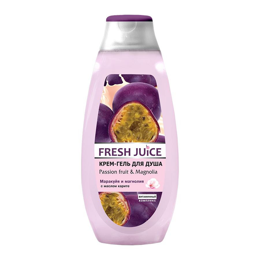 Fresh Juice Крем-гель для душа  Passion fruit&Magnolia 400 мл (4823015936104) - зображення 1