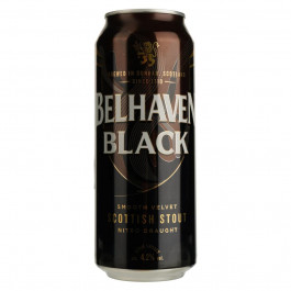   Belhaven Пиво  Black темне, 4,2%, 0,44 л (799851) (5010549304724)