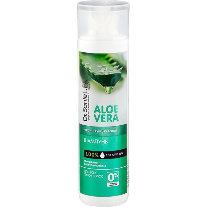 Dr. Sante Шампунь  Aloe Vera Реконструкция 250 мл (4823015937033) - зображення 1