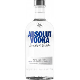   Absolut Водка 1 л 40% (7312040017034)