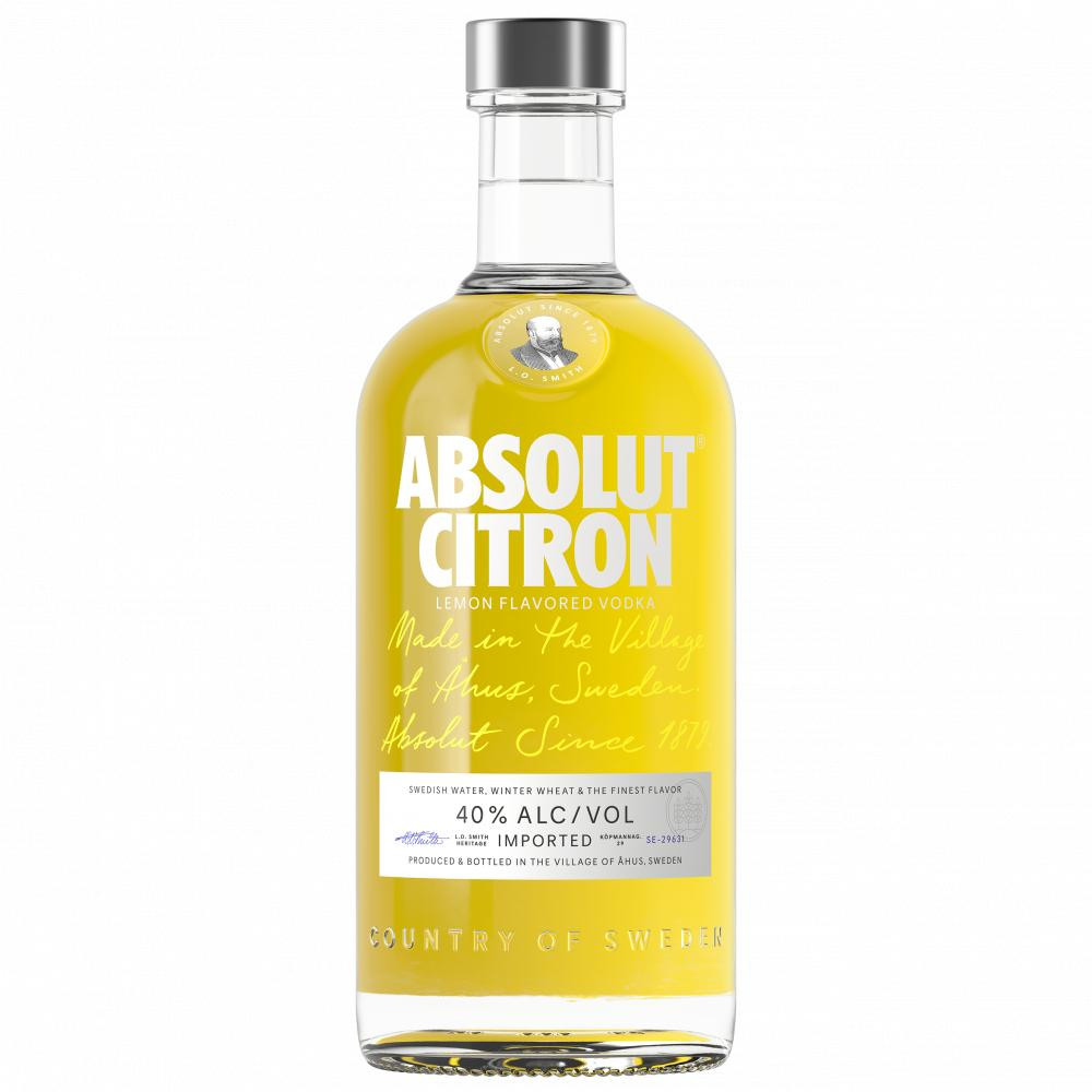 Absolut Водка Сitron 0.7 л 40% (7312040090709) - зображення 1