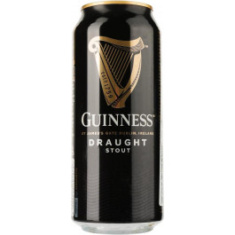   Guinness Пиво  Draught темне фільтроване 4.1%, 0.44 л (5000213101872)