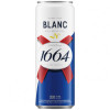 Kronenbourg Пиво  1664 Blanc світле 4.8% 0.33 л (4820000457309) - зображення 1