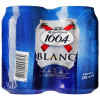 Kronenbourg Пиво  1664 Blanc світле 4.8%, 4 шт.х0.33 л (4820000457262) - зображення 3