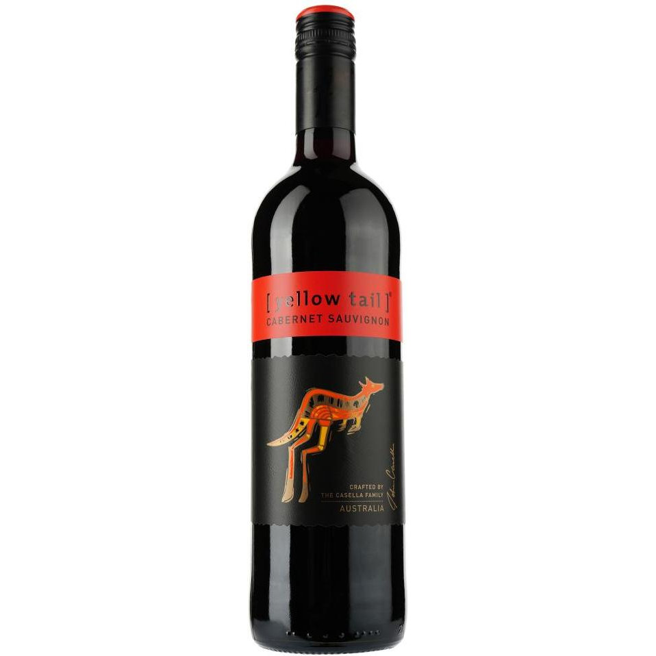 Yellow Tail Вино  Cabernet Sauvignon красное полусухое 0.75 л 13.5% (9322214007806) - зображення 1