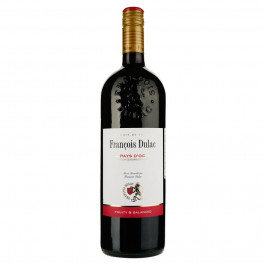   Francois Dulac Вино  IGP red dry, 1 л (3263286316266)