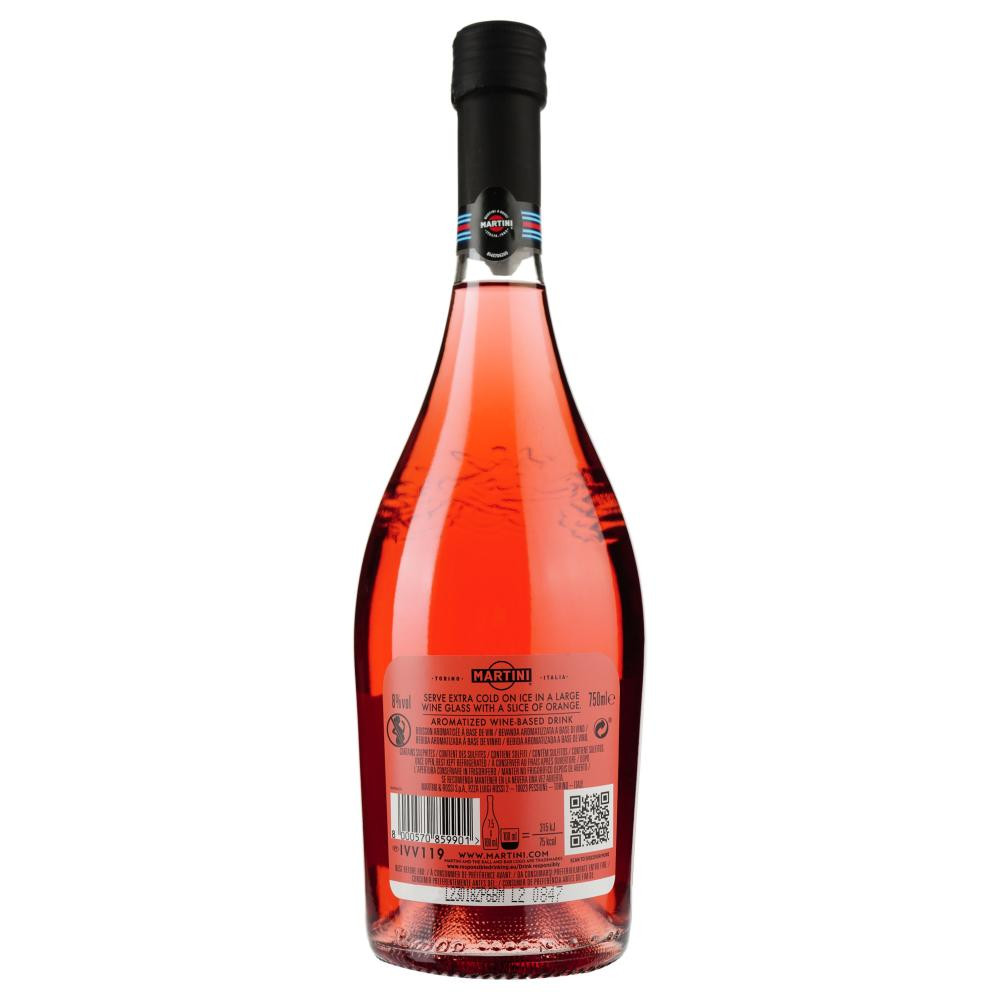 Martini Коктейль винный игристый  Spritz Rosato розовое полусладкое 0.75 л 8% (8000570859901) - зображення 1