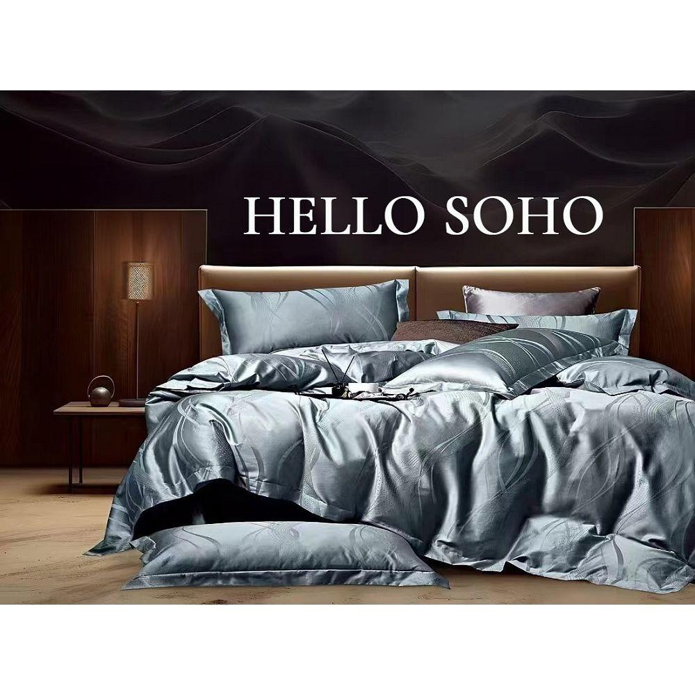 SOHO Комплект постільної білизни Євро 200x230 Boutique Wave Auqa (A130110) - зображення 1