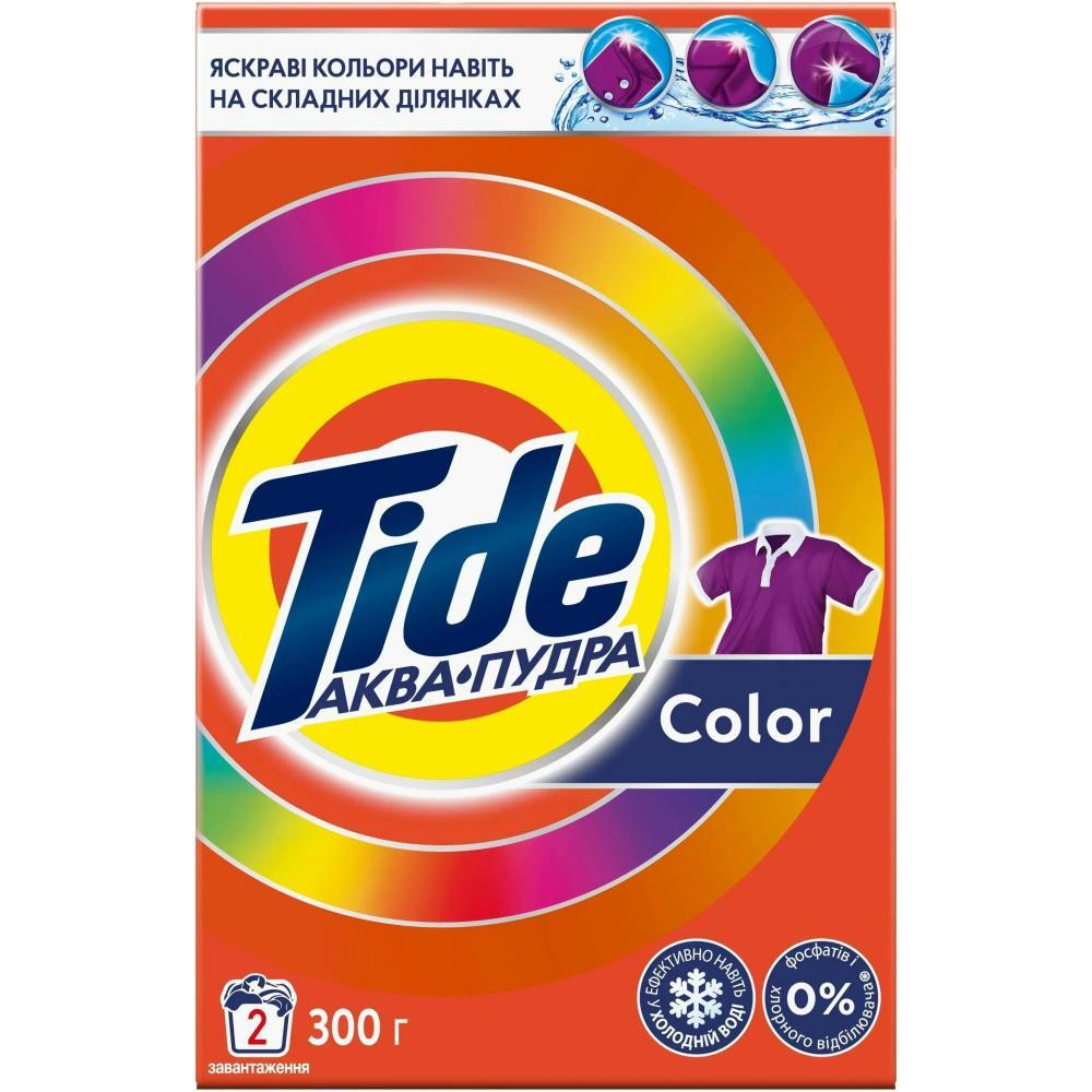 Tide Пральний порошок  Аква Пудра Color автомат, 300 г (8006540535332) - зображення 1